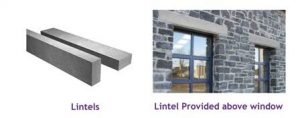 lintels on slabs