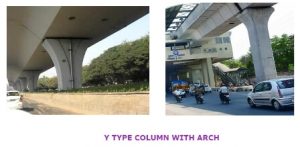 Y TYPE COLUMN WITH ARCH