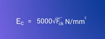 modulus of elasticity formula for concrete