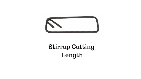 Cutting Length of Stirrups
